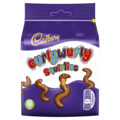 Picture of Bags Curly Wurly Squirlies Cad 110g x10